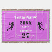 HAMbyWG Girls Lacrosse Deken (Voorkant)