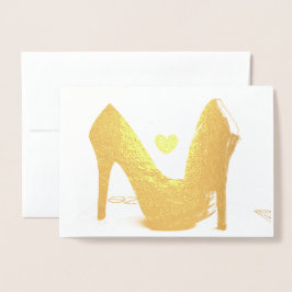 HAMByWG Gold Foil Kaart - Heels