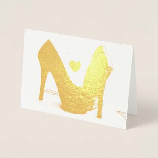 HAMByWG Gold Foil Kaart - Heels (Voorkant)