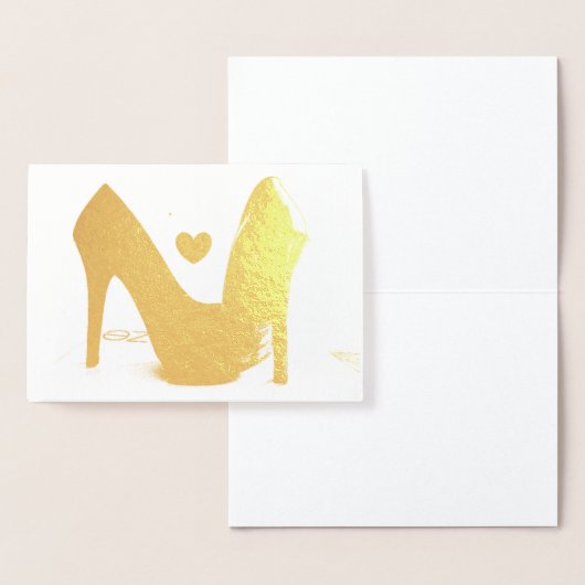HAMByWG Gold Foil Kaart - Heels (Display)