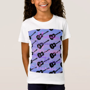 HAMbyWG - Guitar T-Shirt met jouw naam