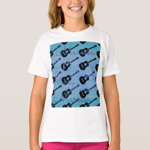HAMbyWG - Guitar T-Shirt met jouw naam