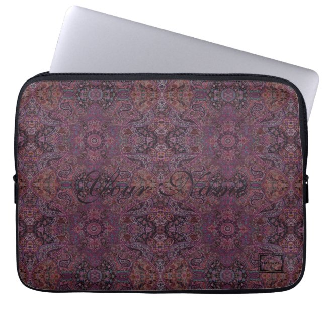 HAMbyWG Gypsy Mauve Laptop Sleeve (Voorkant)