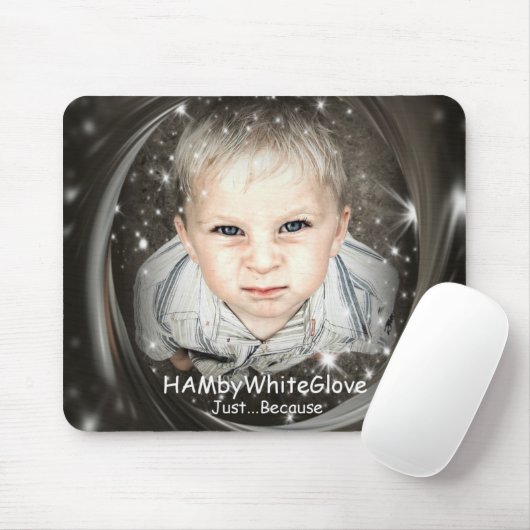 HAMbyWG - HambyWhiteglove - gewoon omdat Muismat (Met muis)