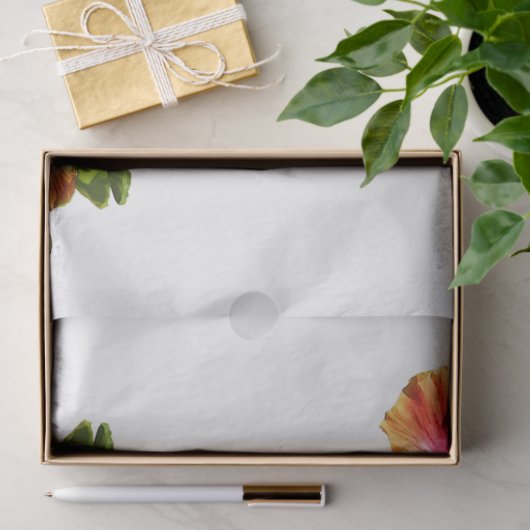 HAMbyWG Hawaiin Hibiscus Flower Tissuepapier (Geschenk)