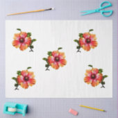 HAMbyWG Hawaiin Hibiscus Flower Tissuepapier (Craft)
