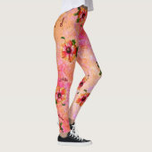 HAMbyWG Hawaiin Thema met Hibiscus Leggings (Rechts)