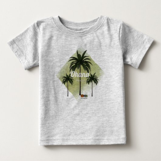 HAMbyWG Hawaiin Theme Palm Trees met Ohana (Voorkant)