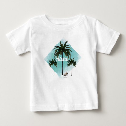 HAMbyWG Hawaiin Theme toddler t-shirt (Voorkant)
