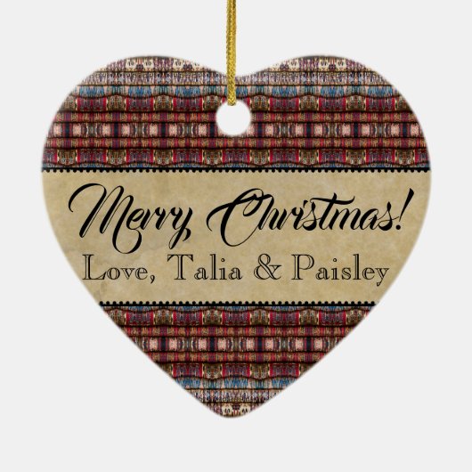 HAMbyWG Heart Ornament - Foto Ornament (Achterkant)