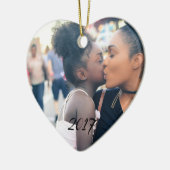 HAMbyWG Heart Ornament - Foto Ornament (Links)