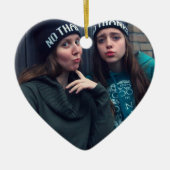HAMbyWG Heart Ornament - Foto Ornament (Voorkant)
