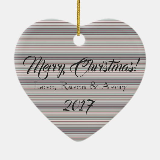 HAMbyWG Heart Ornament - Foto Ornament (Achterkant)