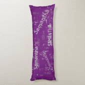 HAMbyWG het Thema van de Naam - Verkleedde Blik -  Lichaamskussen (Achterkant (Verticaal))