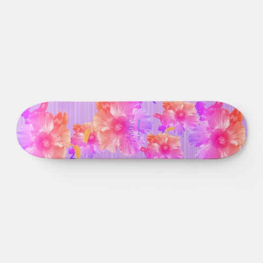 HAMbyWG Hibiscus Skateboard (Horizontaal)