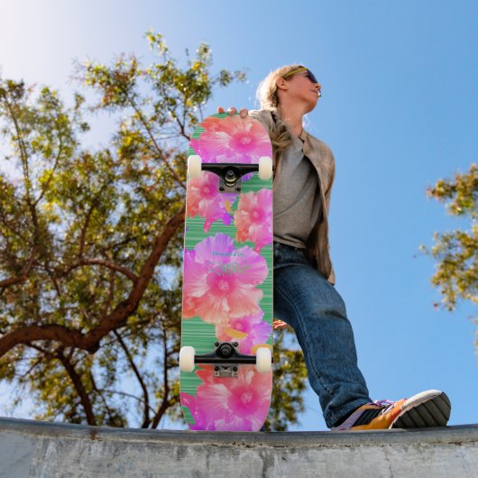HAMbyWG Hibiscus Skateboard (Buiten 1)