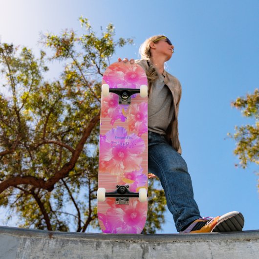 HAMbyWG Hibiscus Skateboard (Buiten 1)