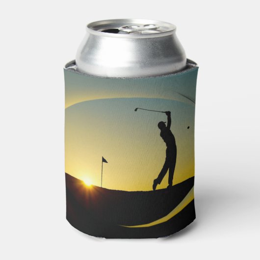 HAMbyWG - Hoesje van Beverage - Golf Thereed Blikjeskoeler (Blikje Voorkant)