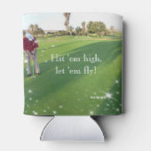 HAMbyWG - Hoesje van Beverage - Golf Thereed Blikjeskoeler (Achterkant)