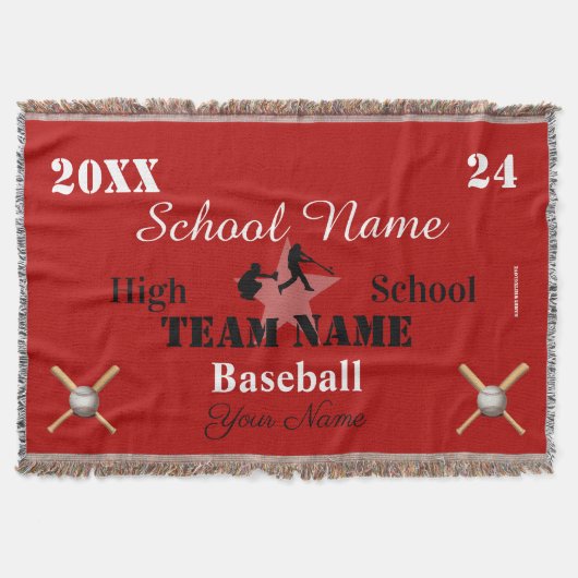 HAMbyWG - honkbal Deken (Voorkant)