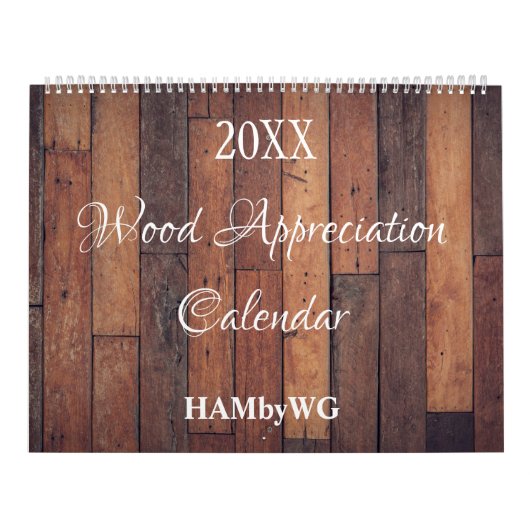 HAMbyWG Houtwaarderingskalender Kalender (Hoes)