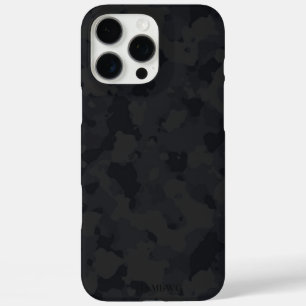 HAMbyWG I-pad - Black Camouflage iPhone 16 Pro Max Hoesje