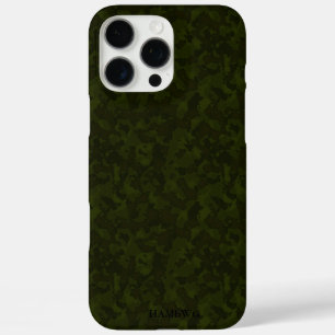 HAMbyWG I-pad - Groene Camouflage iPhone 16 Pro Max Hoesje