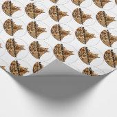 HAMbyWG Inpakpapier - Eekhoornlogo op Wit (Hoek)