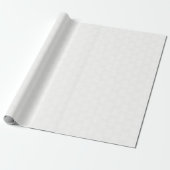 HAMbyWG Inpakpapier Wit/Crème Groot Sierlijk 2 (Uitgerold)