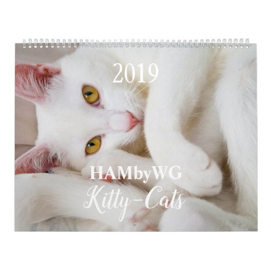 HAMbyWG Kat-Katten Agenda Kalender (Hoes)