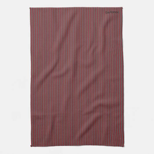 HAMbyWG - Keukenhanddoek 16 x 24 inch - Rode grijz (Verticaal)