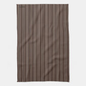 HAMbyWG - Keukenhanddoek - bruine streep (Verticaal)