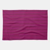 HAMbyWG - Keukenhanddoek - Fuschia Stripe (Horizontaal)