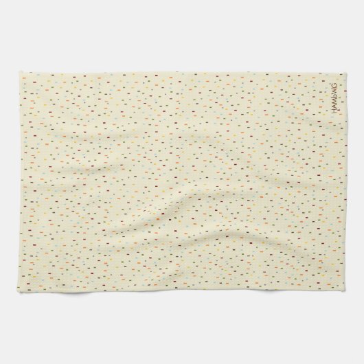 HAMbyWG - Keukenhanddoeken - Meerkleurige augurken (Horizontaal)