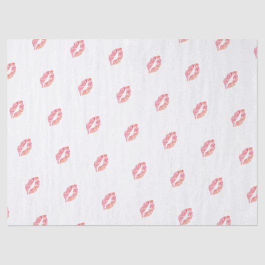 HAMbyWG - Kissend lips-weefselpapier Tissuepapier (Voorkant)