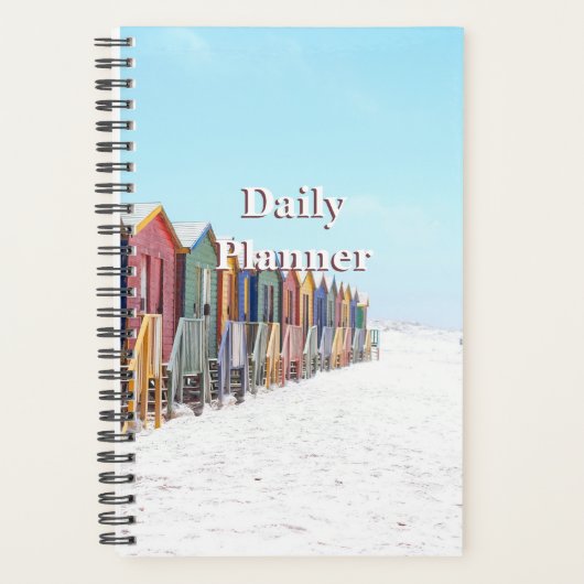 HAMbyWG - Klein dagelijks - Strandhutten Planner (Voorkant)