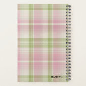 HAMbyWG - Kleine Dagelijkse Planner - Roze/Celery (Achterkant)