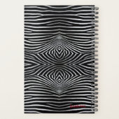 HAMbyWG - Kleine Dagelijkse Planner - Zebra (Achterkant)