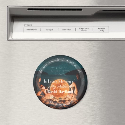 HAMbyWG - Kleurrijke Kaartenmagneet met tekst Magneet (Insitu (Vaatwasser))