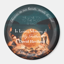 HAMbyWG - Kleurrijke Kaartenmagneet met tekst Magneet