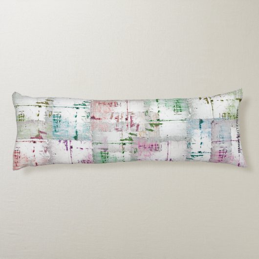 HAMbyWG - Kleurrijke, vervormde blik Lichaamskussen (Achterkant)