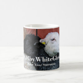 HAMbyWG - KoffieMok - Zwarte witte schapen