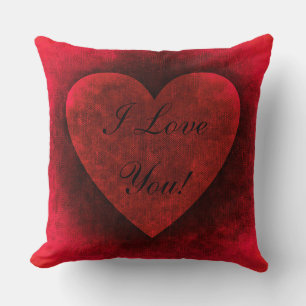 HAMbyWG - Kussens - Ik hou van je! Red Heart