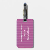 HAMbyWG Label Bagagelabel (Achterkant verticaal)