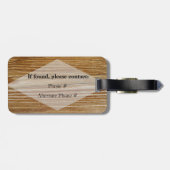 HAMbyWG Label met handbagage Bagagelabel (Achterkant horizontaal)