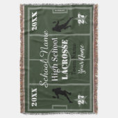 HAMbyWG -  lacrosse Deken (Voorkant Verticaal)