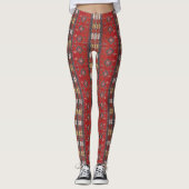 HAMbyWG - Leggings - Aboriginal Red - Andor (Voorkant)