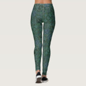 HAMbyWG - Leggings - Blauwgroen Perzische zigeuner (Achterkant)