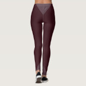 HAMbyWG - Leggings - Dim Cranberry (Achterkant)
