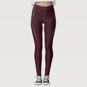 HAMbyWG - Leggings - Dim Cranberry (Voorkant)